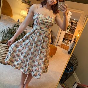 Anthro bicycle dress